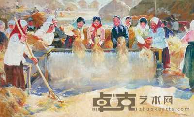蚁美楷 欢乐场院 油画画架 76×45cm